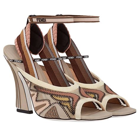 fendi sandals womens|fendi high heels sandals.